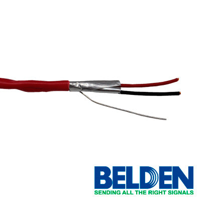 Bobina de Cable Belden 2X18 AWG para Alarma de Incedios 305 Metros Rojo 5320FL 0021000