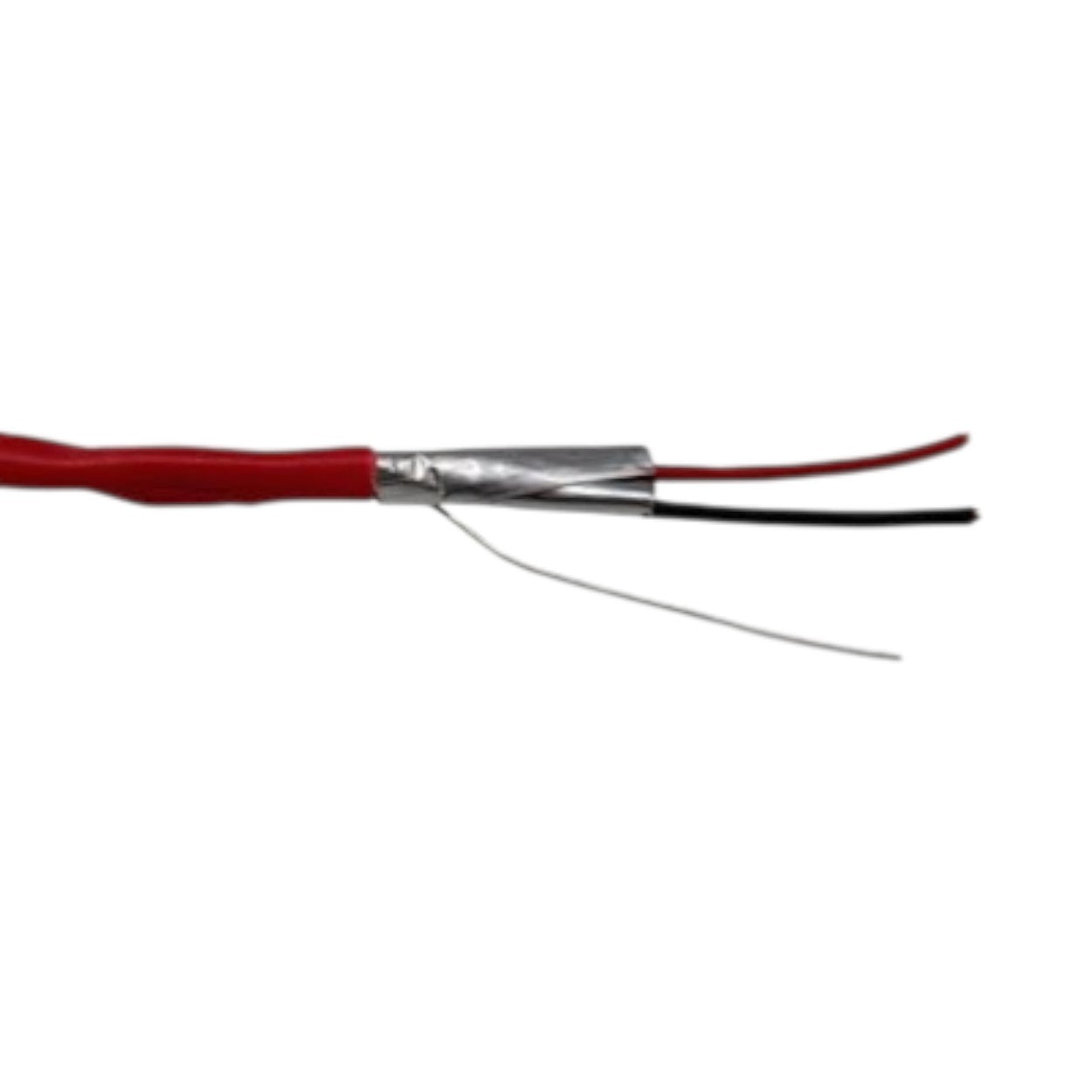 Bobina de Cable Belden 2X18 AWG para Alarma de Incedios 305 Metros Rojo 5320FL 0021000 - SILYMX