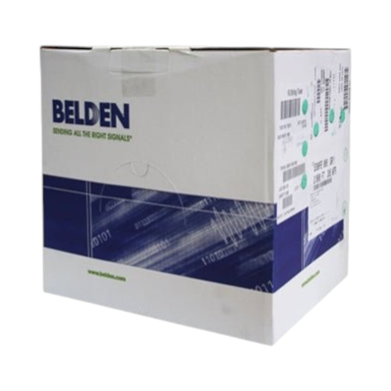 Bobina de Cable Belden 2X18 AWG Blindado 305 Metros Gris 5300FE 0081000 - SILYMX