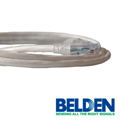 Patch Cord Belden Cat6a 10GX RJ-45 Macho 3 Mts 10 Ft Blanco CA21109010 - SILYMX