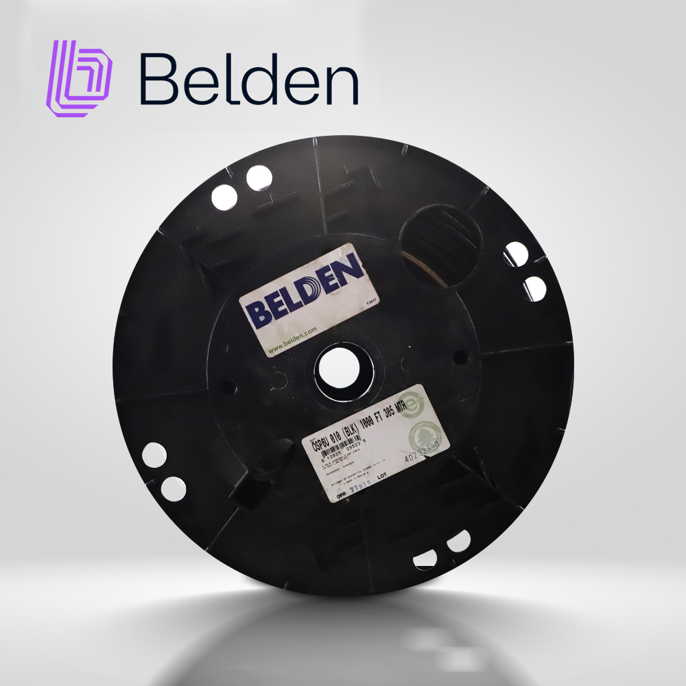 Bobina de Cable Utp Cat6 Forro Polietileno Planta Externa Osp Negro 4 Pares Con Gel 350 Mhz Calibre 24 Awg 100% Cobre Uso Exterior 305 Metros OSP6U 0101000 - SILYMX