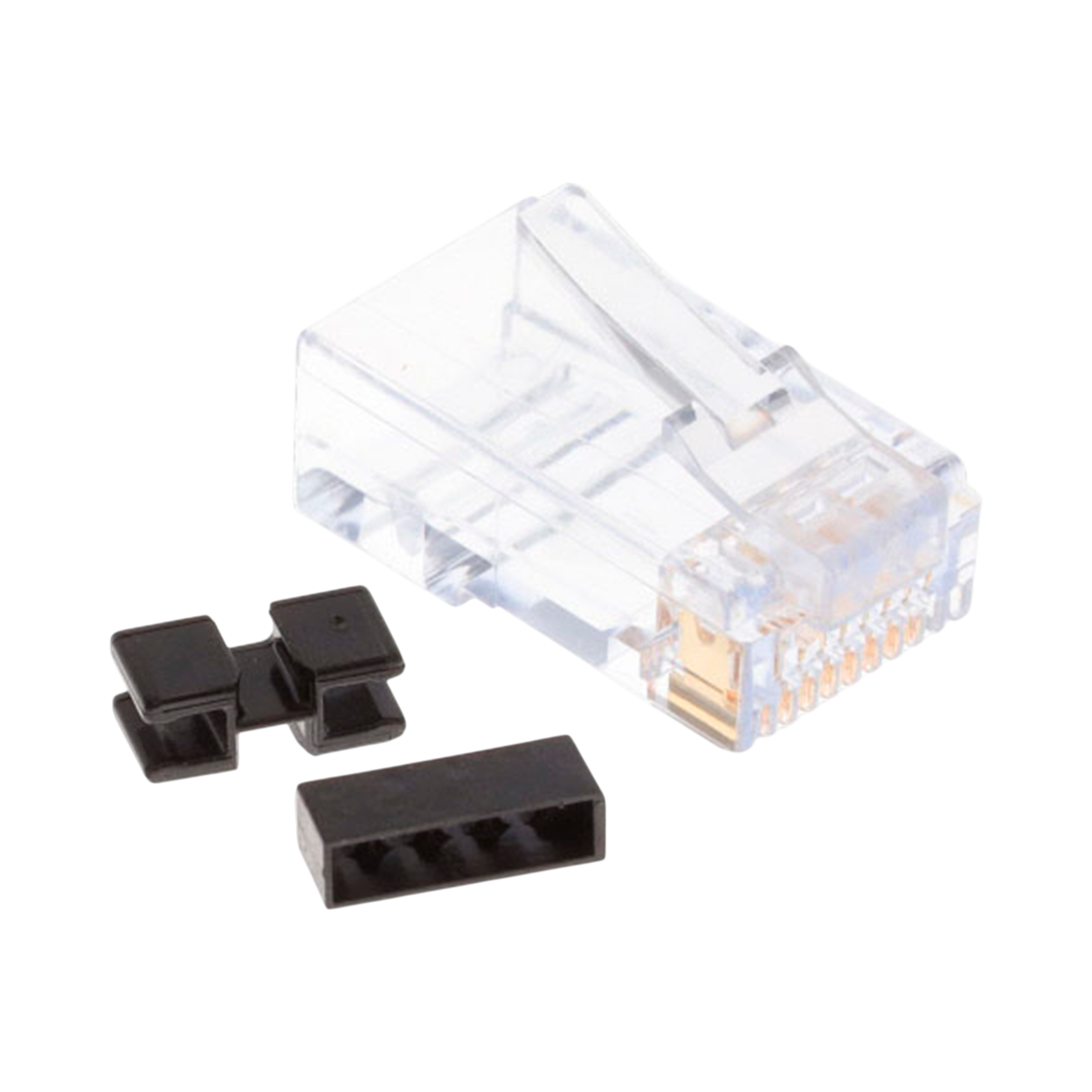 Plug RJ45 UTP Cat6 / Cat6A Belden CAPFCU-B25 Transparente (Paquete 25 Piezas) - SILYMX