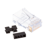 Plug RJ45 UTP Cat6 / Cat6A Belden CAPFCU-B25 Transparente (Paquete 25 Piezas) - SILYMX