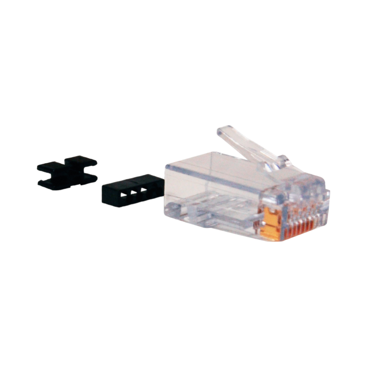 Plug RJ45 UTP Cat6 / Cat6A Belden CAPFCU-B25 Transparente (Paquete 25 Piezas) - SILYMX