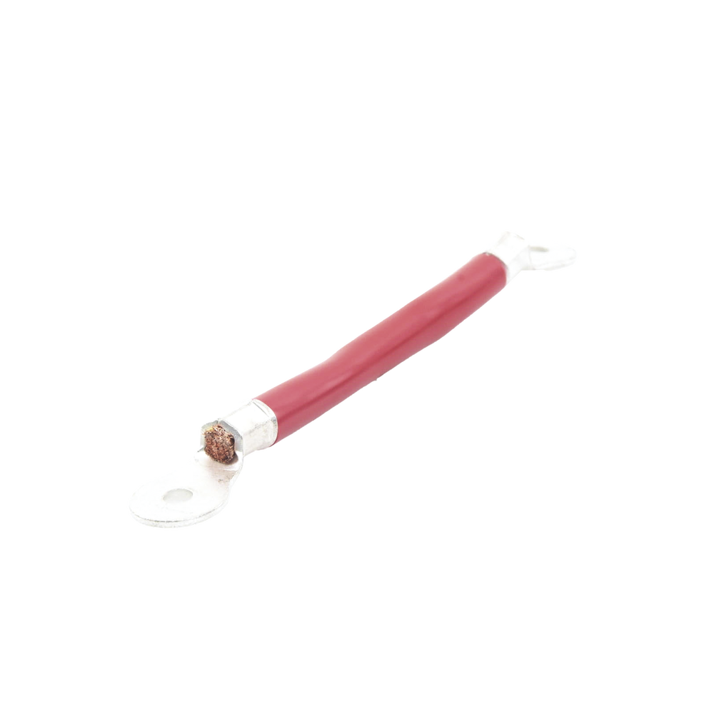 Cable para Baterías 0.2 m rojo Calibre 2 AWG con Terminales de Ojo en Ambos Extremos CBL-AWG2-0.2R