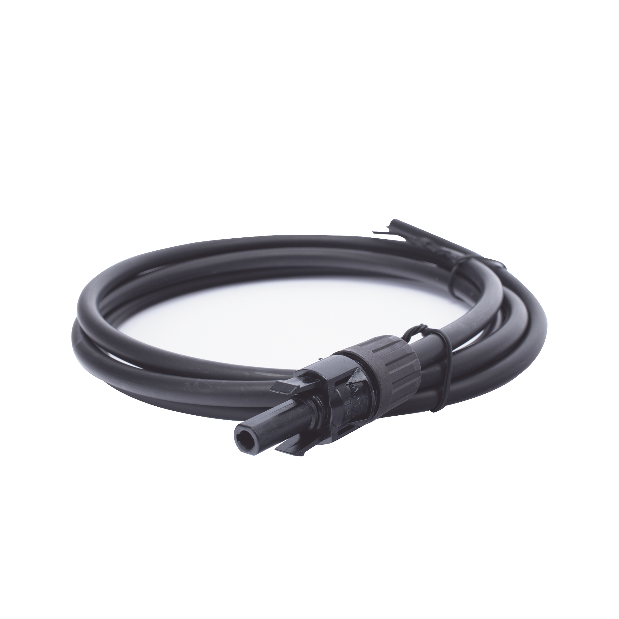 Cable Fotovoltaico 10 AWG Negro 1.5m con Terminal MC4-H | EPCOM POWERLINE CBL-MC4-1.5BLK - SILYMX