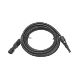 Cable Fotovoltaico 2.5 m Negro Calibre 10 AWG con Terminales MC4 en Ambos Extremos EPCOM POWERLINE CBLMC42P5MBLKV2