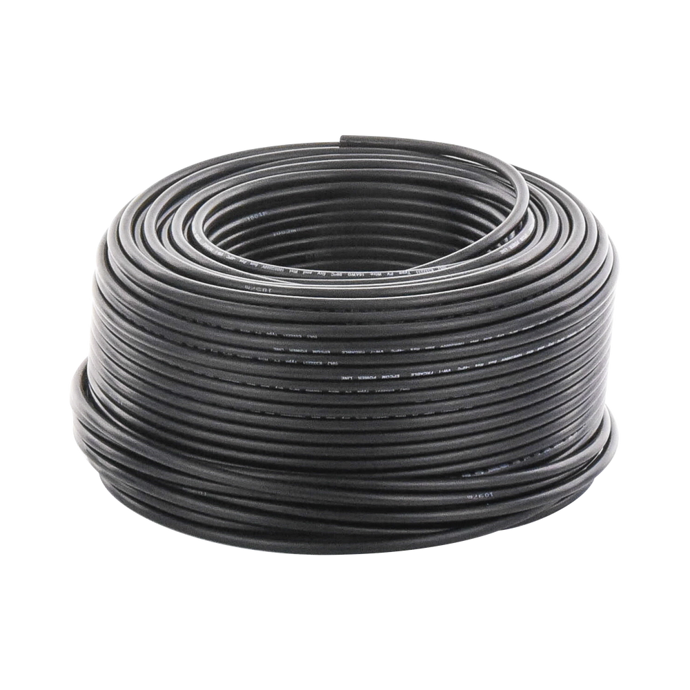 Cable Fotovoltaico Negro 6mm² (10AWG)  Material COBRE 2000V Rollo de 100m - SILYMX