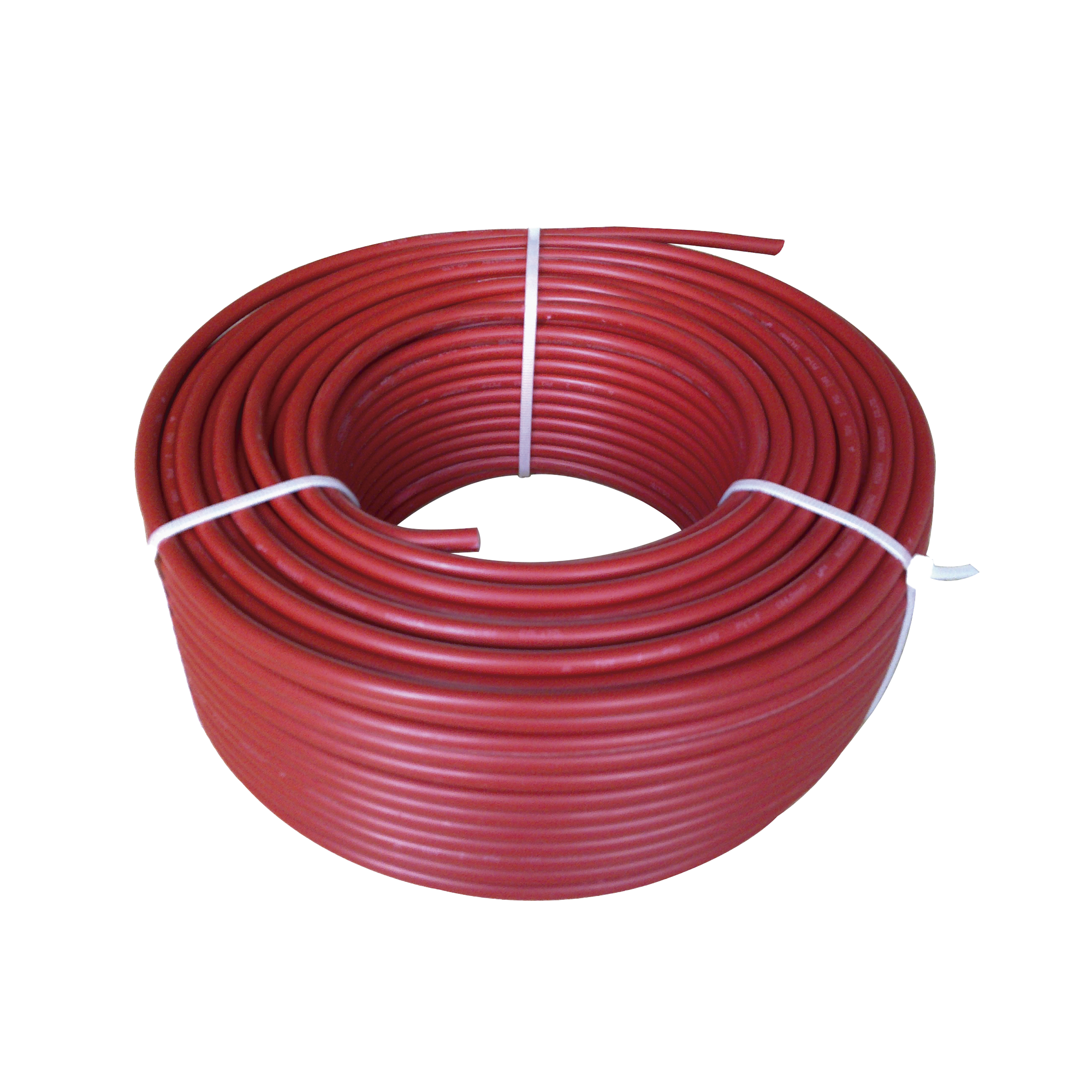 Cable Fotovoltaico Rojo 10 mm² ( 8 AWG) Material COBRE  2000V Rollo de 50 metros EPCOM POWERLINE CBL-PV-8R/50 - SILYMX
