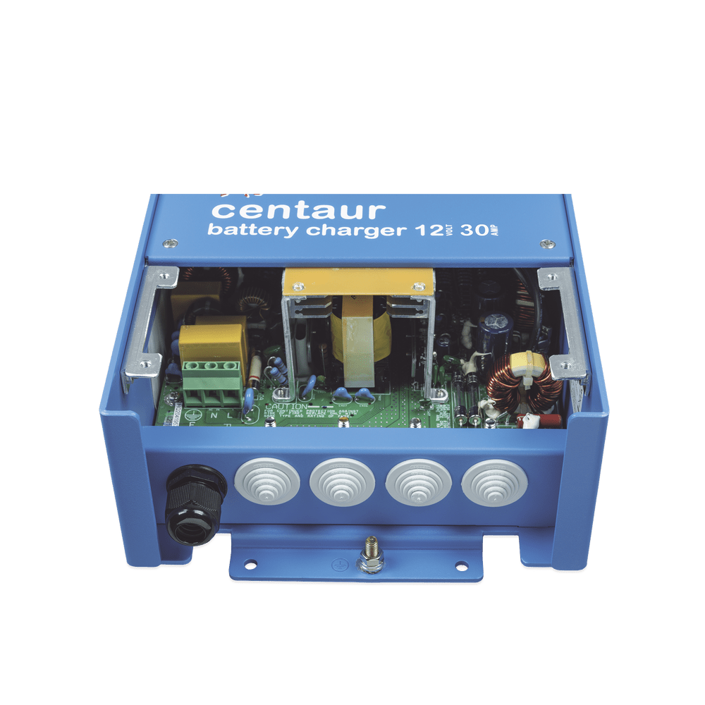 Cargador de Baterías 12V 30A Para Ambientes Marinos y Terrestres. Bancos de 120 a 300 Ah Centaur 12/30 - SILYMX