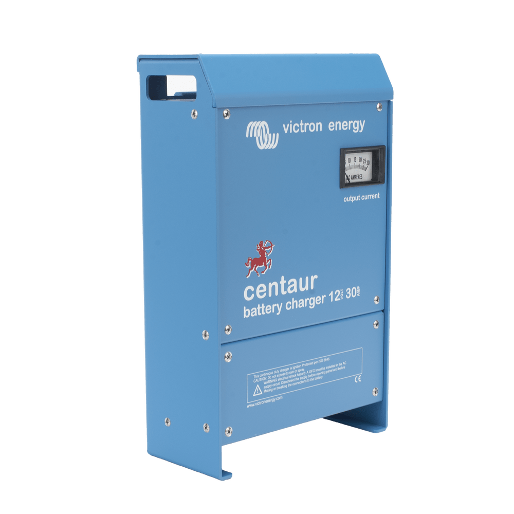 Cargador de Baterías 12V 30A Para Ambientes Marinos y Terrestres. Bancos de 120 a 300 Ah Centaur 12/30 - SILYMX