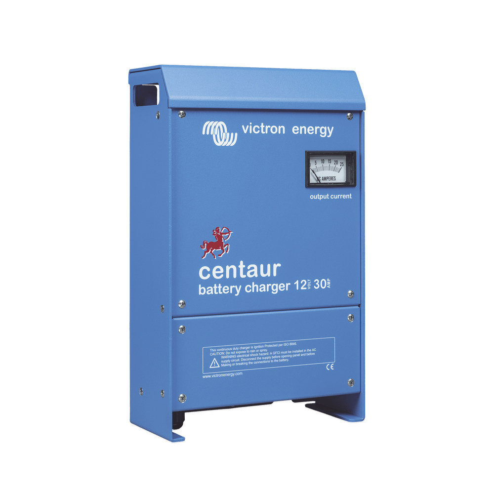 Cargador de Baterías 12V 30A Para Ambientes Marinos y Terrestres. Bancos de 120 a 300 Ah Centaur 12/30 - SILYMX