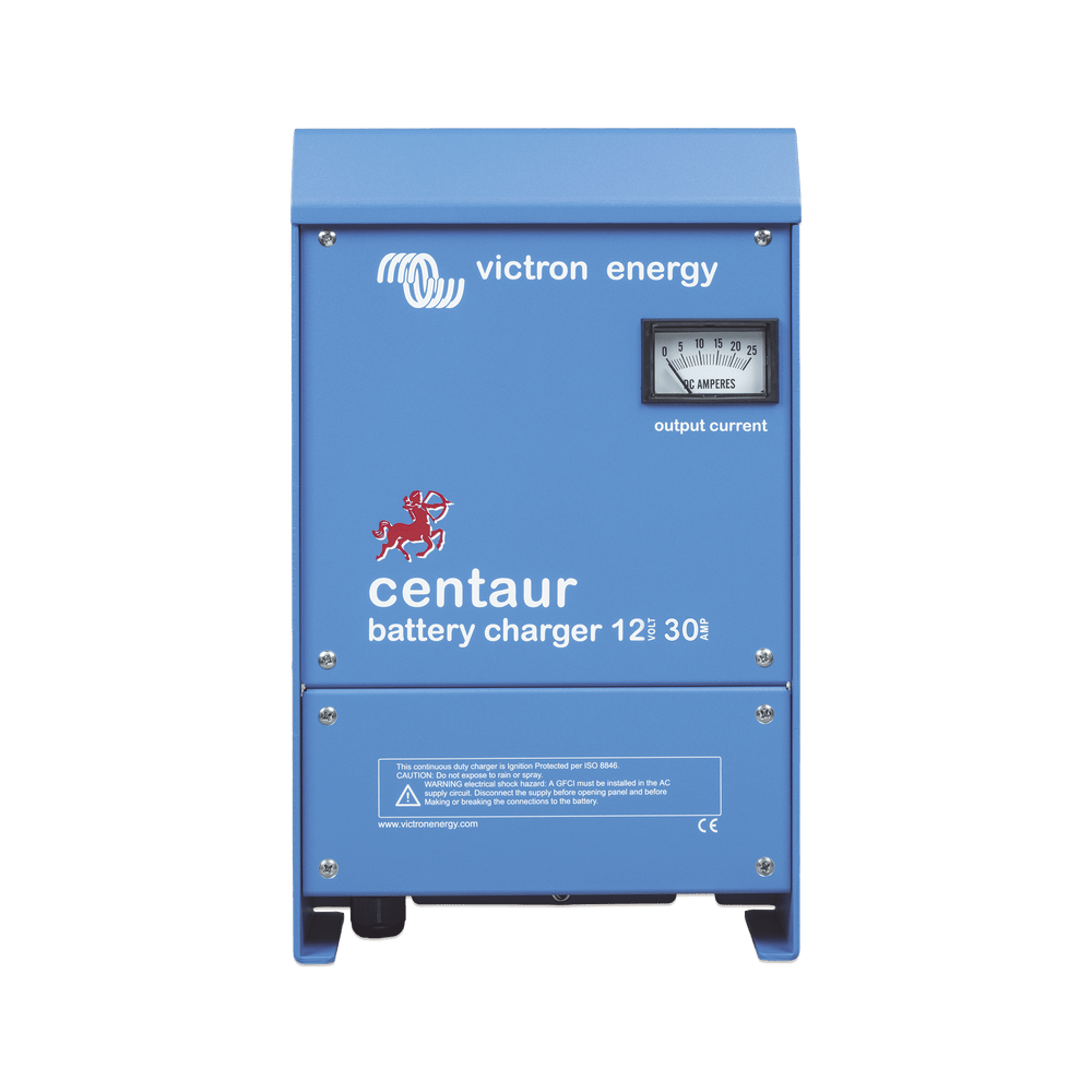 Cargador de Baterías 12V 30A Para Ambientes Marinos y Terrestres. Bancos de 120 a 300 Ah Centaur 12/30 - SILYMX