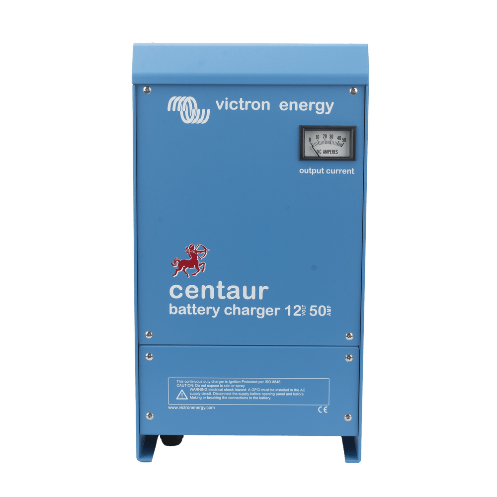 Centaur 12/50 Cargador de Baterías 12V 50A Para Ambientes Marinos y Terrestres. Bancos de 200 a 500 Ah - SILYMX