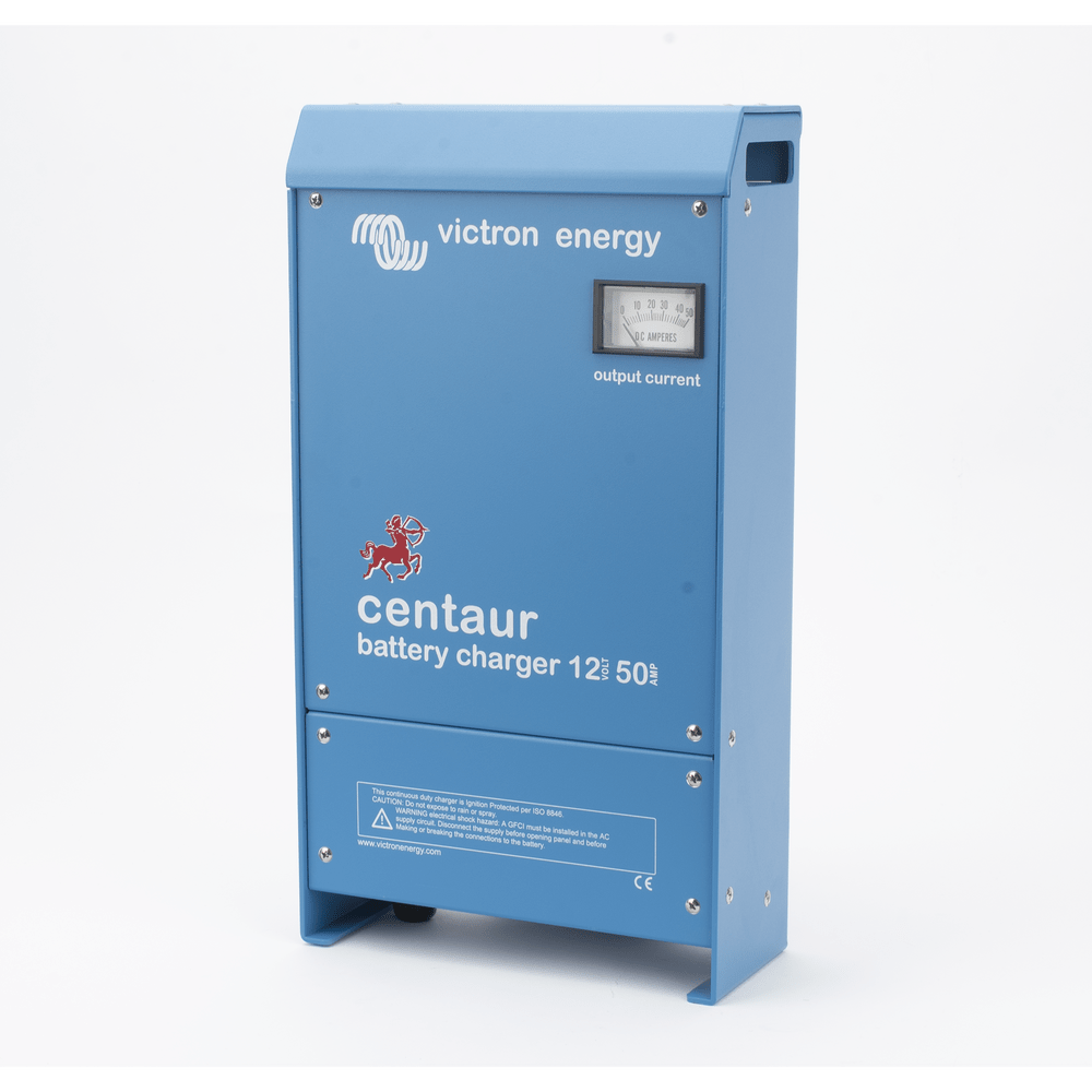Centaur 12/50 Cargador de Baterías 12V 50A Para Ambientes Marinos y Terrestres. Bancos de 200 a 500 Ah - SILYMX