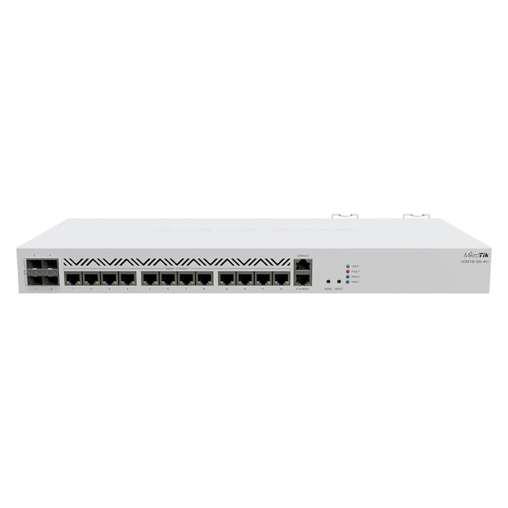Router Mikrotik Gigabit Ethernet Alámbrico 1000 Mbit/s CCR2116-12G-4S+