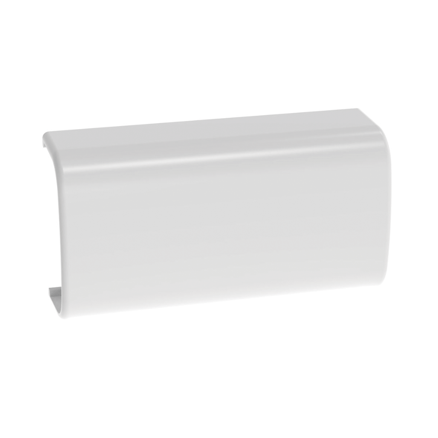 Unión recta para uso con canaleta LD5 material ABS Color Blanco CF5WH-E - SILYMX