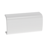 Unión recta para uso con canaleta LD5 material ABS Color Blanco CF5WH-E - SILYMX