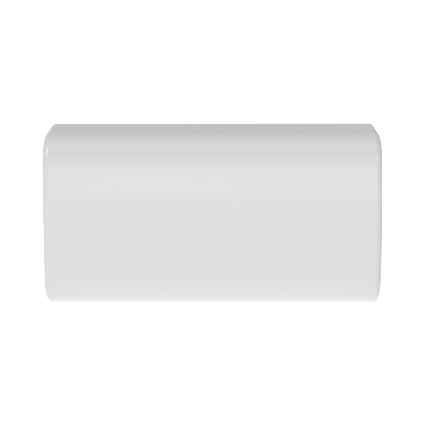 Unión recta para uso con canaleta LD5 material ABS Color Blanco CF5WH-E - SILYMX