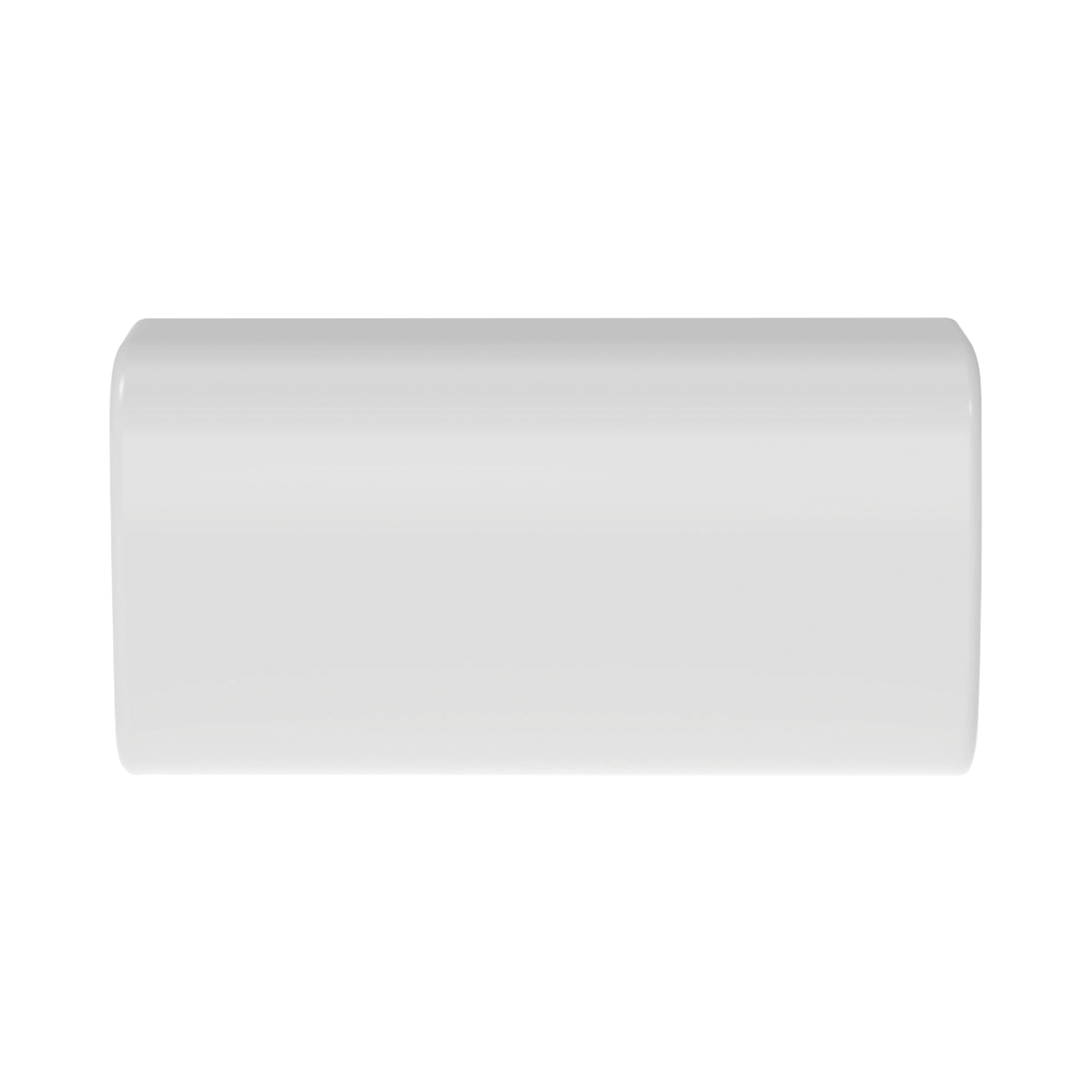Unión recta para uso con canaleta LD5 material ABS Color Blanco CF5WH-E - SILYMX
