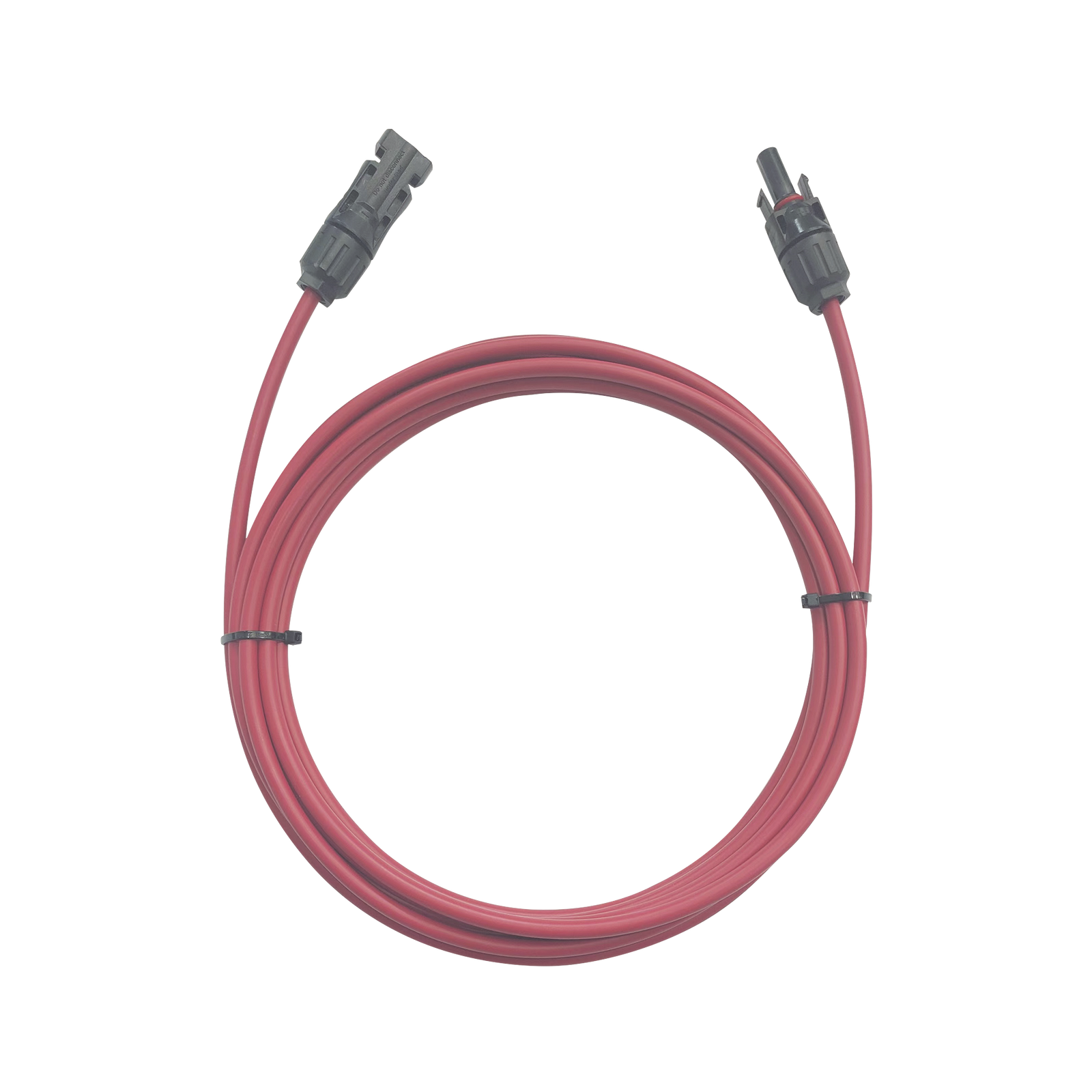 Cable Fotovoltaico 1 metro Color Rojo Calibre 10 AWG Terminal MC4-Macho y Hembra en  ambos extremos EPCOM POWERLINE CFMC41MRED - SILYMX
