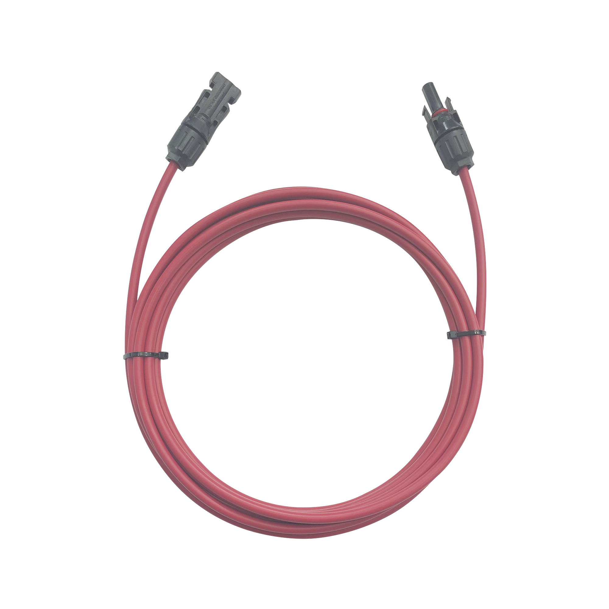 Cable Fotovoltaico 1 metro Color Rojo Calibre 10 AWG Terminal MC4-Macho y Hembra en  ambos extremos EPCOM POWERLINE CFMC41MRED - SILYMX