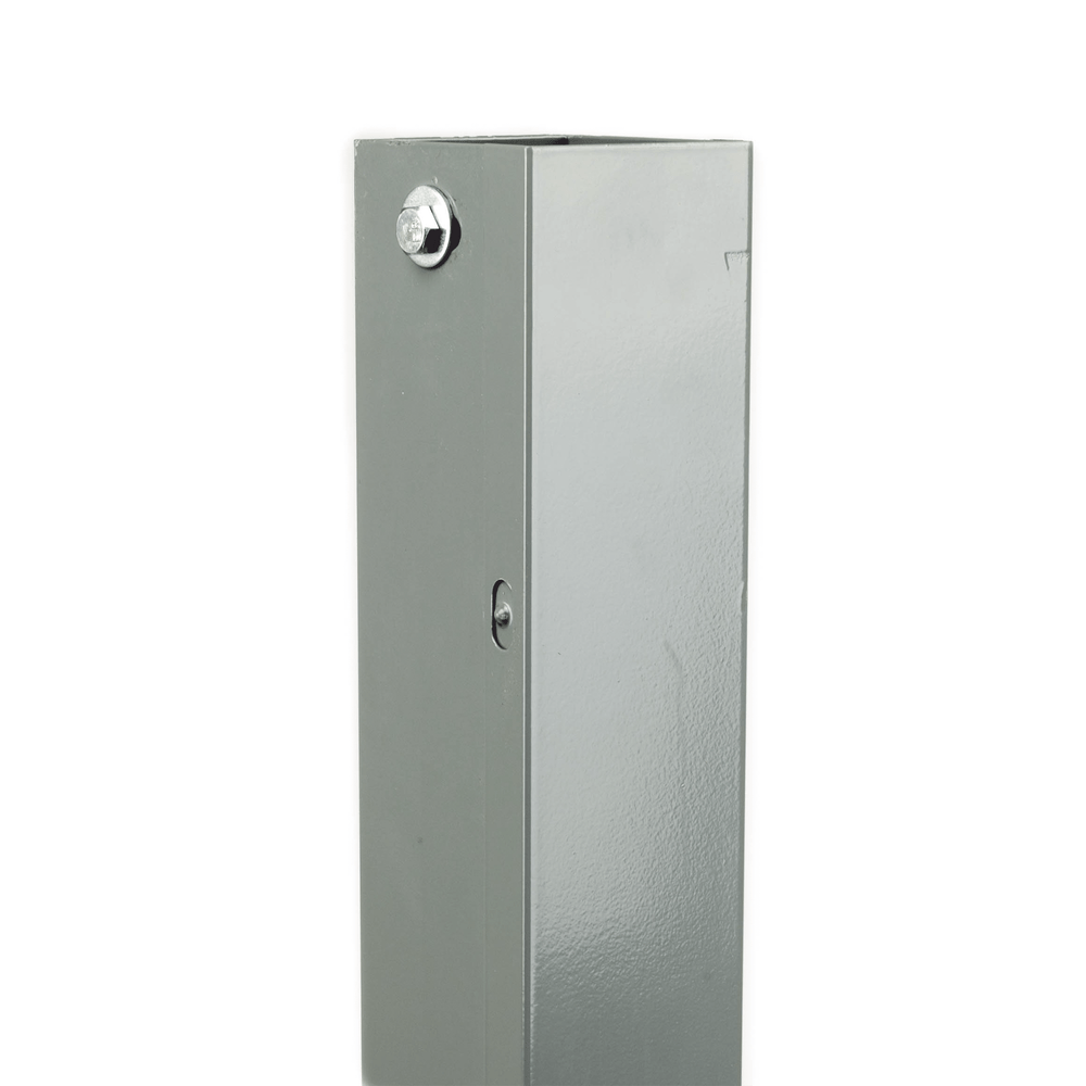 Ducto Cuadrado Embisagrado 10X10 Cm Fabricado En Lámina De Acero Al Carbón Hasta 159 Cables Cat6 Incluye Cople Con Tornillería Y 1 Knock Out Por Lado - SILYMX