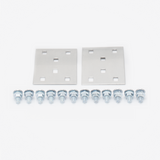 Escalera de Aluminio Portacables Perfil Z Peralte 3 1/4" Paso 9" Ancho 6" 3.66 metros Capacidad Máx. 137 Cables Incluye Cople Union Tornillería - SILYMX