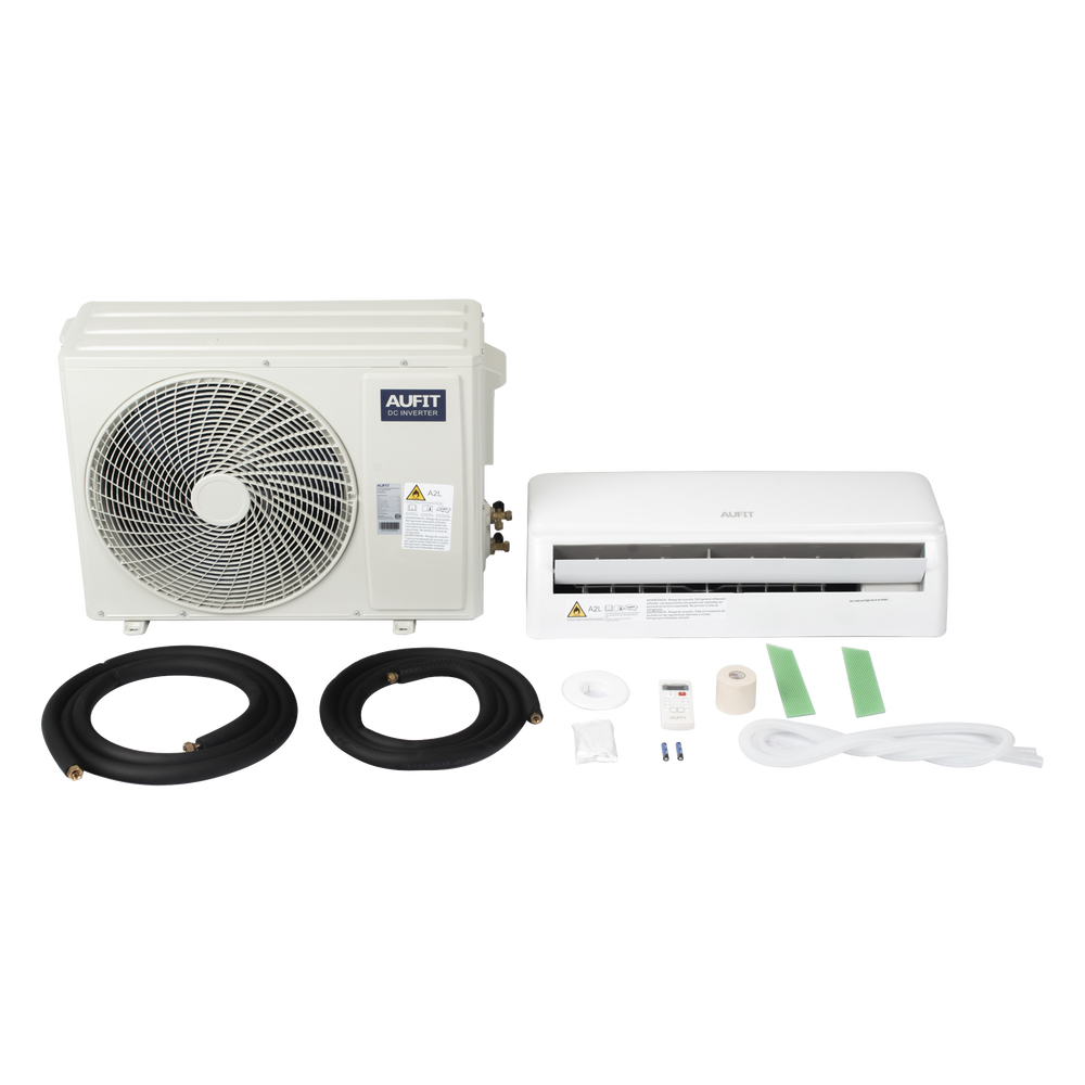 Minisplit WiFi inverter SEER 17 12,000 BTUs ( 1 TON ) R32 Frío y Calor 220 Vca Filtro de Salud Compatible con Alexa y Google Home CHI-R32-12K-220 - SILYMX