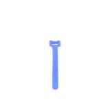 Cincho de contacto color azul 150 x 12mm 20pzs THORSMAN CINTHO-150-B - SILYMX