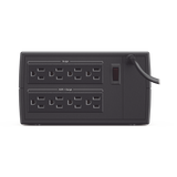 Regulador De Voltaje de 2000VA/1000W Entrada NEMA 5-15P Con 8 Salidas NEMA 5-15R y Supresión de Picos a 245 Joules - SILYMX