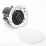 Bocina Plafon TRUAUDIO Altavoz comercial de 2 vías, 70V/100V 8 Ohms en techo woofer de polipropileno 6.5 in tweeter PEI 3/4in 5-60 Watts CL-70V-6UL - SILYMX