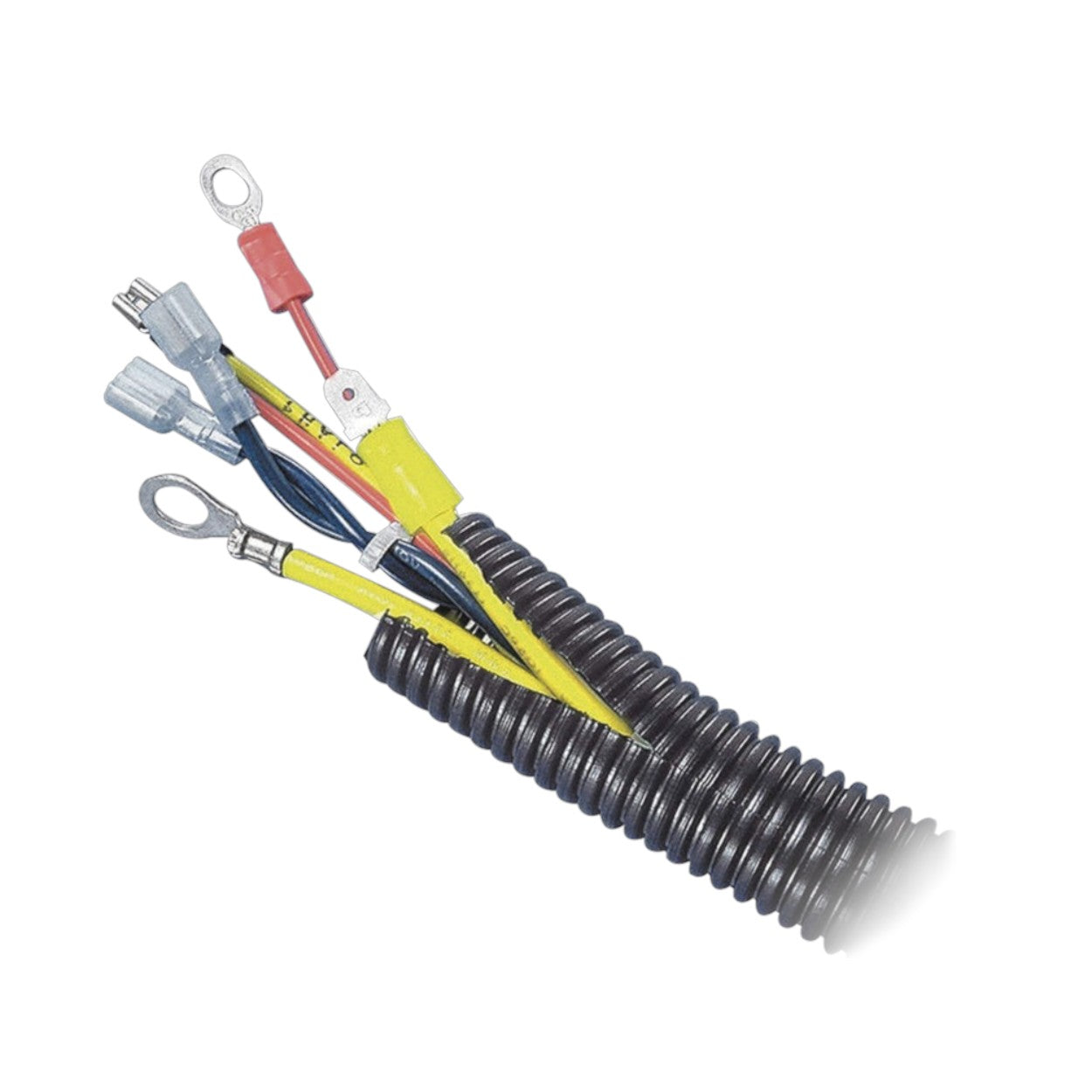 Tubo Corrugado Abierto para Protección de Cables 25.4 mm de Diámetro, 30.5 m de Largo Color Negro CLT100F-C20 - SILYMX