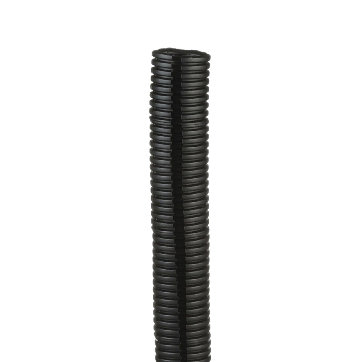 Tubo Corrugado Abierto para Protección de Cables 25.4 mm de Diámetro, 30.5 m de Largo Color Negro CLT100F-C20 - SILYMX
