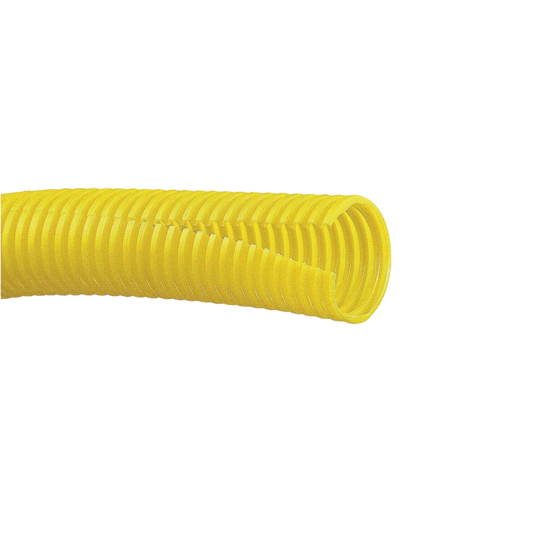 Tubo Corrugado Abierto para Protección de Cables 1.50in 38.1 mm de Diámetro 152.4 m de Largo Color Amarillo CLT150F-D4