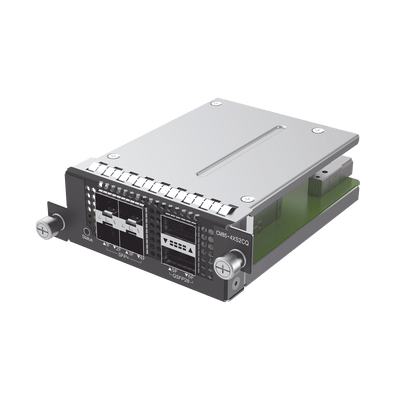 RUIJIECM85-4XS2CQTarjeta de Expiación para RG - CS85 series switch, 4 puertos SFP+ 10G y 2 puertos QSFP28 100G - SILYMX
