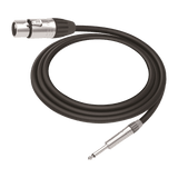 Cable de Audio XLR 3 Polos Hembra a Plug 1/4 in mono Conector Seetronic Serie M SCMF3 MP2X Longitud 5m CMC-MF3-PM-L-5M - SILYMX