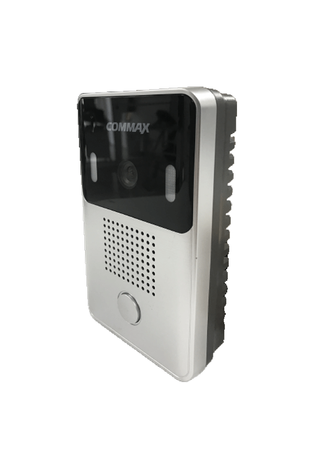 Frente de calle compatible con monitores Commax por conexión a 4 hilos alimentación desde monitor cuenta con función de apertura de puerta Luz LED soporta cubierta cmx2260001 commag10 DRC-4Y - SILYMX