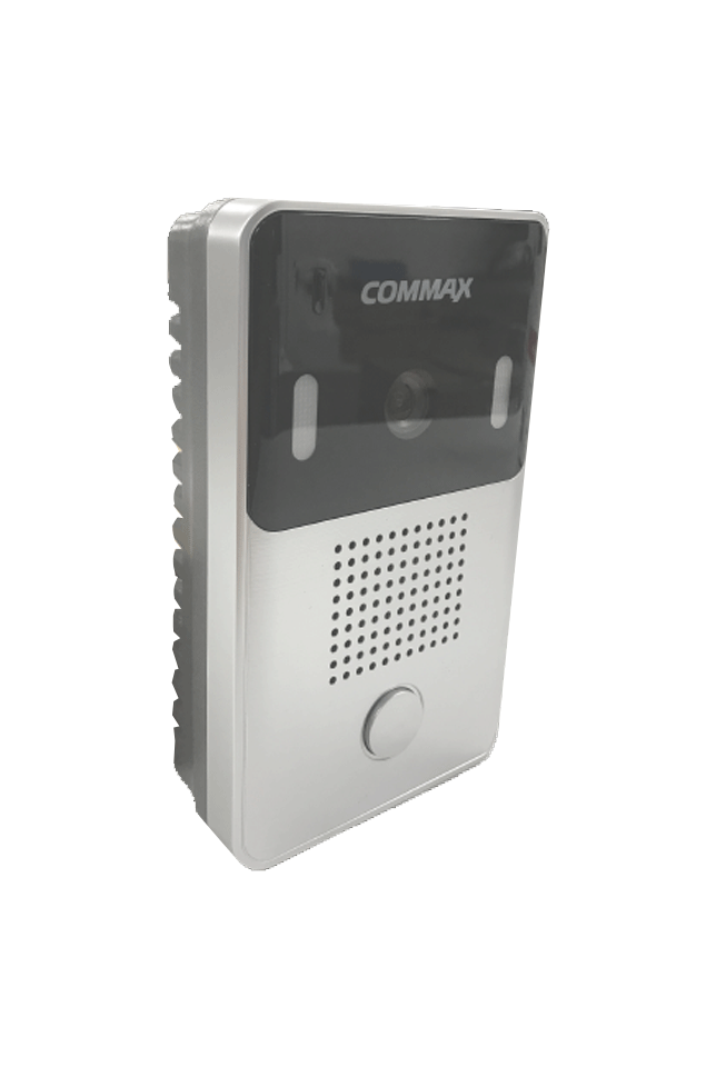 Frente de calle compatible con monitores Commax por conexión a 4 hilos alimentación desde monitor cuenta con función de apertura de puerta Luz LED soporta cubierta cmx2260001 commag10 DRC-4Y - SILYMX