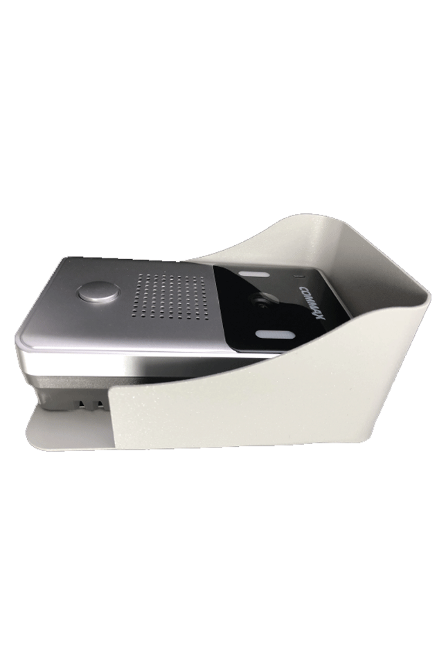 Frente de calle para videoportero compatible con monitores Commax uso en interior y exterior Soporta 2 monitores Salida de relay para función de apertura de puerta incluye cubierta metálica DRC-4Y - R.S DRC-41CS - SILYMX