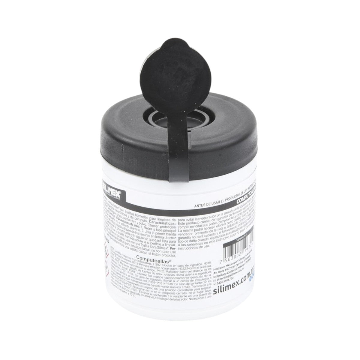 Toallas húmedas antibacteriales, para limpieza de gabinetes COMPUTOALLAS - SILYMX
