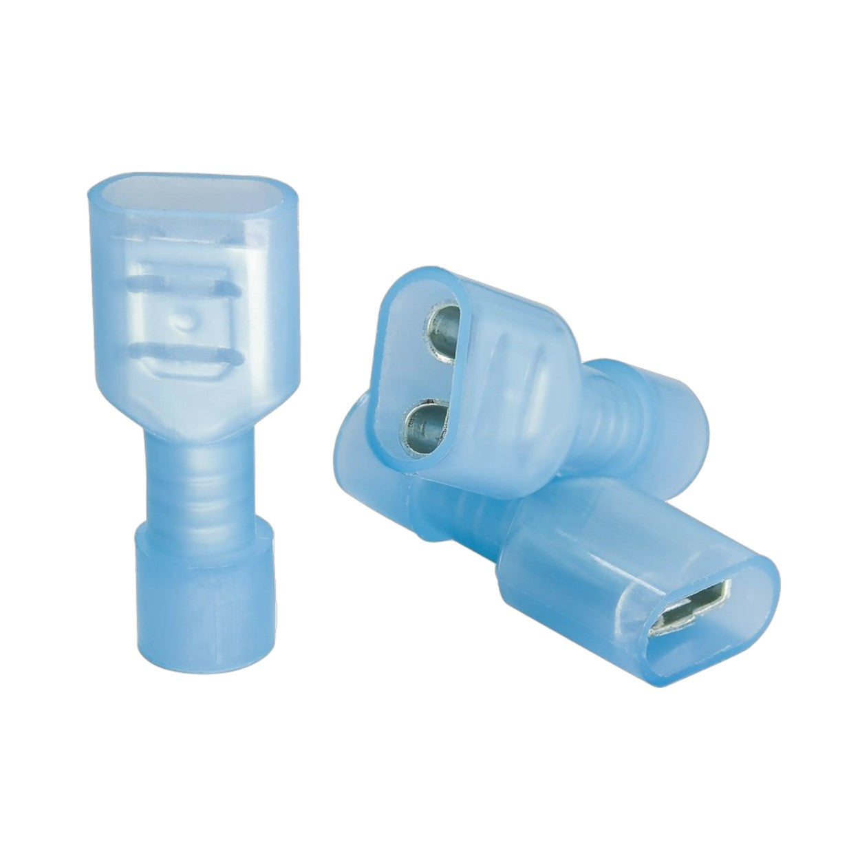 Terminal hembra aislada completa para cables 16 -14 AWG bolsa en 25 piezas CON-101-3A-02 - SILYMX