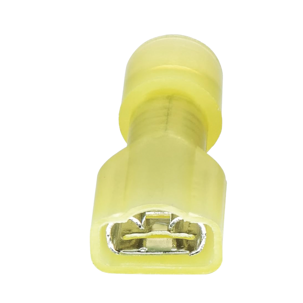 Terminal hembra aislada completa para cables 12-10 AWG Para baterías con terminal F1 25 piezas CON-101-3A-03 - SILYMX