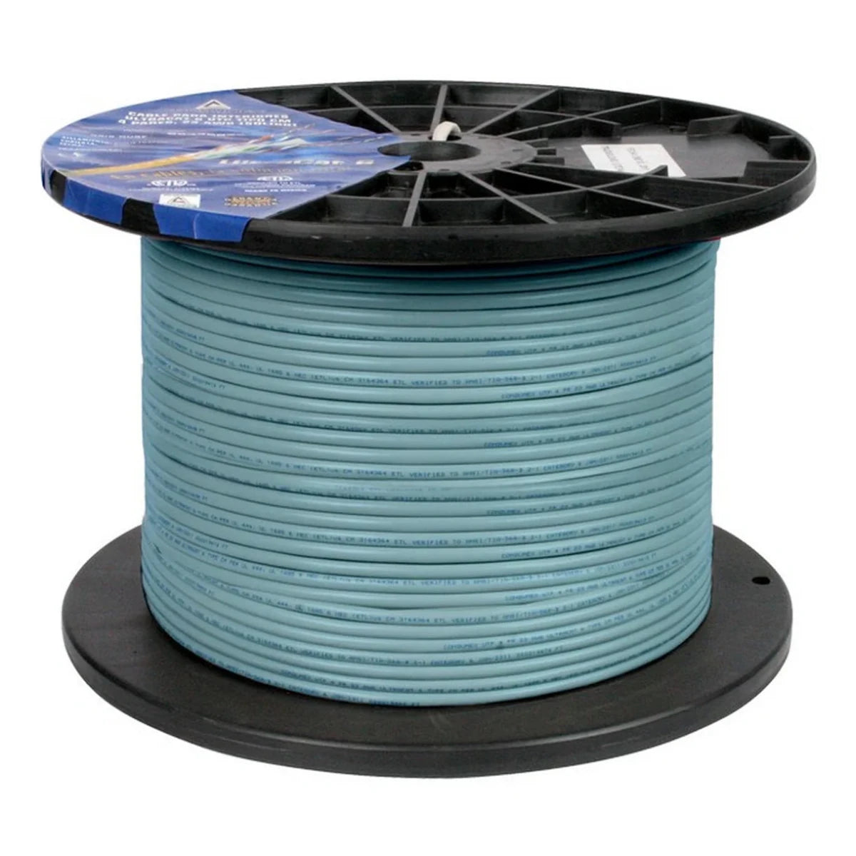 Cables Categoría 6CONDUMEX66446815Bobina UTP CAT6 para interior 4 pares 23 AWG bobina color azul de 305 mts 100% cobre condumex 66446815 - SILYMX