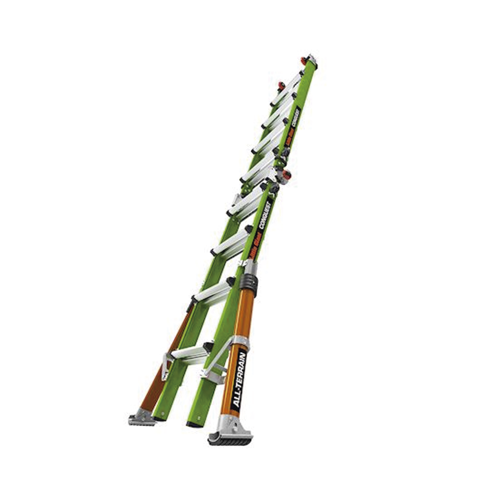 Escalera Multi-Posiciones de 6.7 m 22' para Suelos Inclinados o con Desniveles CONQUEST2.0 - SILYMX