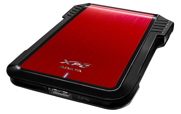 Gabinete Externo ADATA EX500 Rojo – USB 3.2 Gen1, 2.5", SATA III, Compatible con HDD/SSD