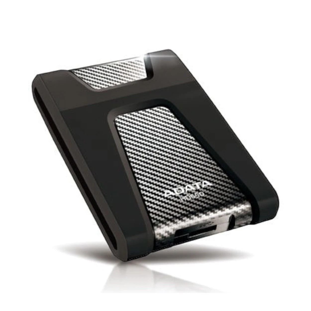 Disco Duro Externo ADATA DashDrive Durable HD650 1TB · USB 3.2 Gen 1 · Antigolpes · 2.5" · Negro AHD650-1TU31-CBK - SILYMX