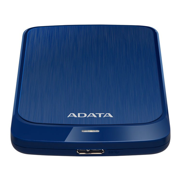 Discos DurosADATAAHV320-1TU31-CBLDisco Duro Externo ADATA HV320 1TB USB 3.2 Azul — AHV320 - 1TU31 - CBL · Ultradelgado · AES 256 - bit · Sensor de Golpes - SILYMX