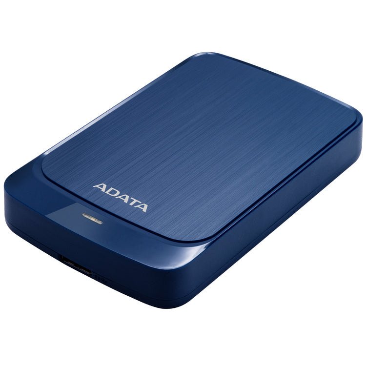 Discos DurosADATAAHV320-1TU31-CBLDisco Duro Externo ADATA HV320 1TB USB 3.2 Azul — AHV320 - 1TU31 - CBL · Ultradelgado · AES 256 - bit · Sensor de Golpes - SILYMX