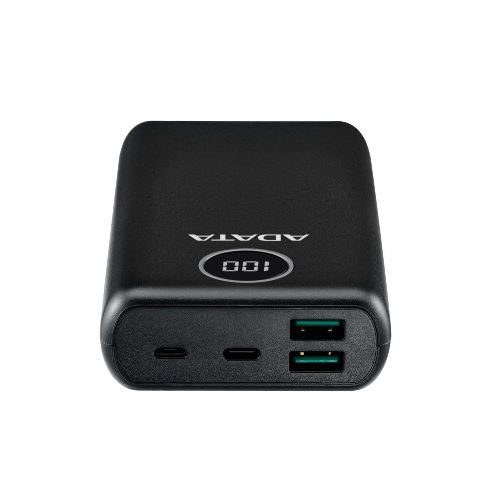 Cargador Portátil ADATA P20000QCD – 20Ah, 3 Puertos USB, Carga Rápida, Pantalla LCD